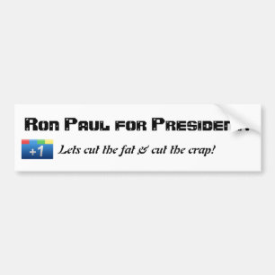 Ron Paul für Präsidenten Autoaufkleber