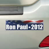Ron Paul für Präsidenten Autoaufkleber (Auf Auto)