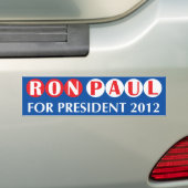 Ron Paul für Präsidenten Autoaufkleber 2012 (Auf Auto)