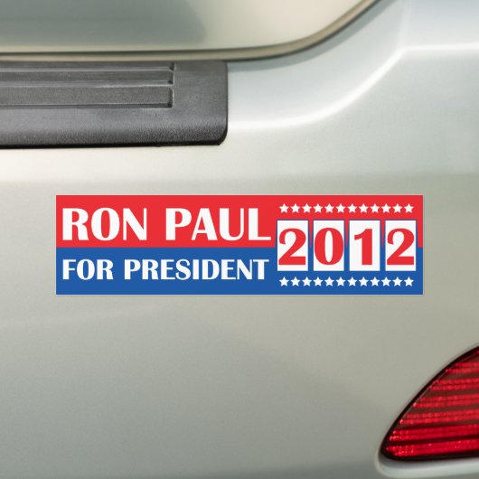 Ron Paul für Präsidenten Autoaufkleber 2012 (Auf Auto)