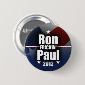 Ron Paul für Präsidenten Button (Vorne & Hinten)