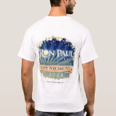 Ron Paul für Präsidenten CelebrationT-Shirt T-Shirt (Rückseite)