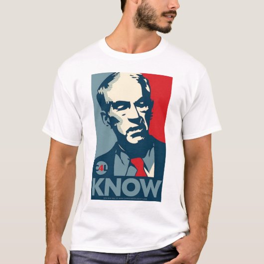 Ron Paul für Präsidenten T-Shirt (Vorderseite)