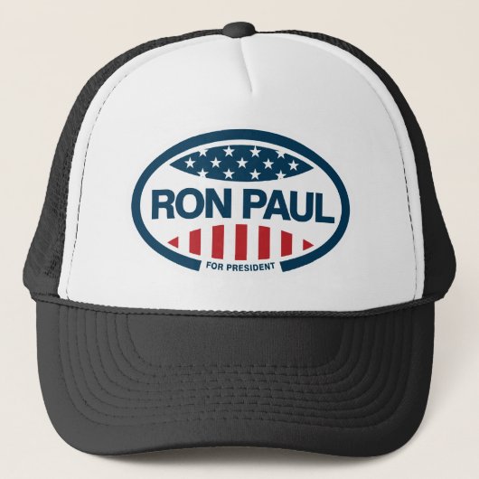 Ron Paul für Präsidenten Truckerkappe (Vorderseite)