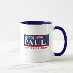RON PAUL FÜR PRÄSIDENTEN (Verbot Tasse