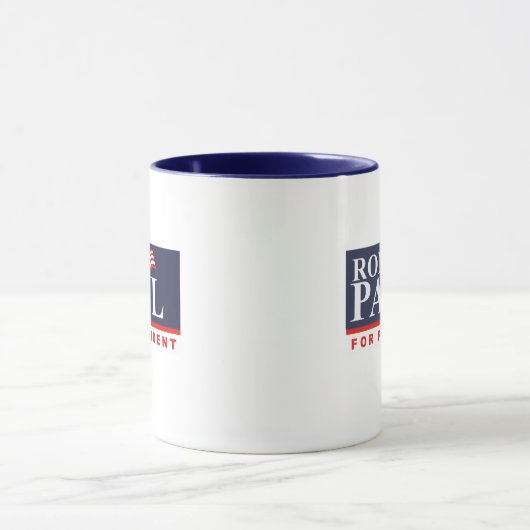 RON PAUL FÜR PRÄSIDENTEN (Verbot Tasse (Zentrum)