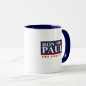 RON PAUL FÜR PRÄSIDENTEN (Verbot Tasse (VorderseiteRechts)