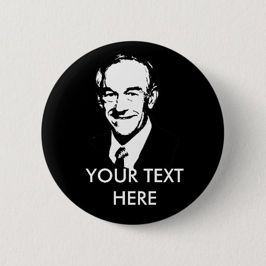 Ron Paul Gear Button (Vorderseite)