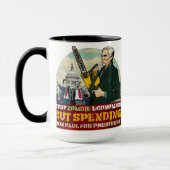 Ron Paul gegen Zombie-Wirtschaft Ihre Tasse (Links)