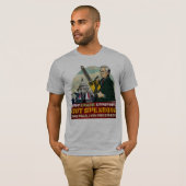Ron Paul gegen Zombie-Wirtschafts-Shirt T-Shirt (Vorne ganz)