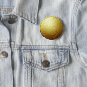 Ron Paul Gold Coin Button (Beispiel)