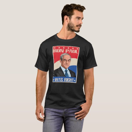 Ron Paul hatte das richtige T-Shirt (Vorne ganz)