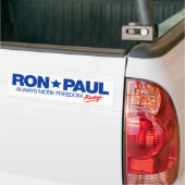 Ron Paul immer Autoaufkleber (Auf Lkw)