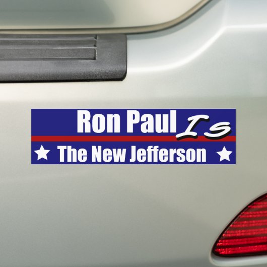 Ron Paul ist das neue Jefferson Autoaufkleber (Auf Auto)