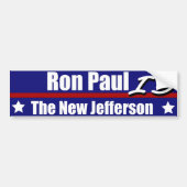 Ron Paul ist das neue Jefferson Autoaufkleber (Vorne)