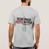 Ron Paul ist mein Hero-Shirt T-Shirt (Rückseite)
