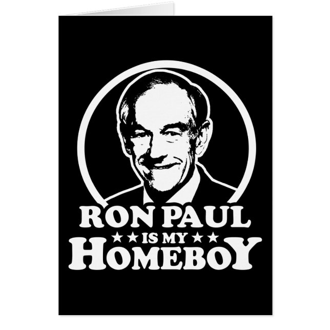 Ron Paul ist mein Homeboy (Vorne)