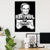 Ron Paul ist mein Homeboy Poster (Heimbüro)