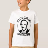 Ron Paul ist mein Homeboy T-Shirt (Vorderseite)