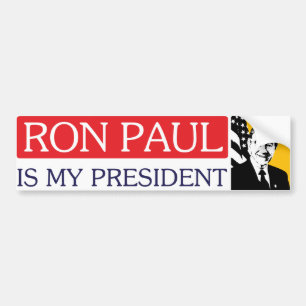 Ron Paul ist mein Präsident Autoaufkleber