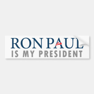 Ron Paul ist mein Präsident Autoaufkleber