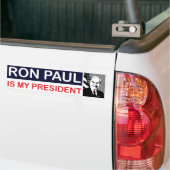 Ron Paul ist mein Präsident Autoaufkleber (Auf Lkw)