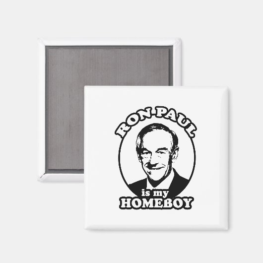 Ron Paul ist meine Heimfrau Magnet (Vorderseite/Rückseite)