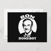 Ron Paul ist meine Heimfrau Postkarte (Vorne/Hinten)