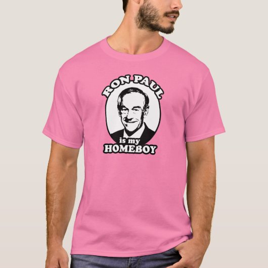 Ron Paul ist meine Heimfrau T-Shirt (Vorderseite)