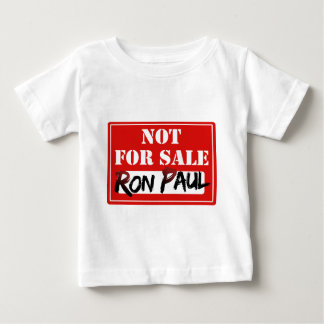 Ron Paul ist NICHT FÜR VERKAUF!!! Baby T-shirt