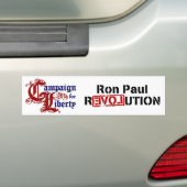 Ron Paul-Kampagne für Freiheits-Revolution Autoaufkleber (Auf Auto)