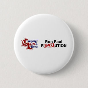 Ron Paul-Kampagne für Freiheits-Revolution Button