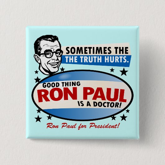 Ron Paul-Kampagnen-Knopf Button (Vorderseite)