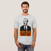 Ron Paul - kämpfende große Regierung T-Shirt (Vorne ganz)