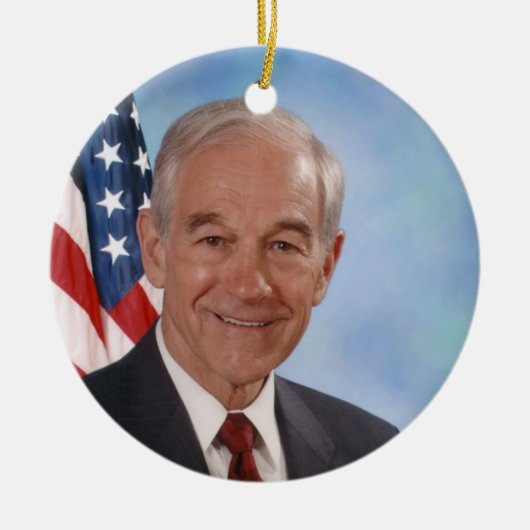 Ron Paul Keramikornament (Vorne)