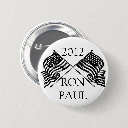 RON PAUL-KNOPF 2012 BUTTON (Vorne & Hinten)