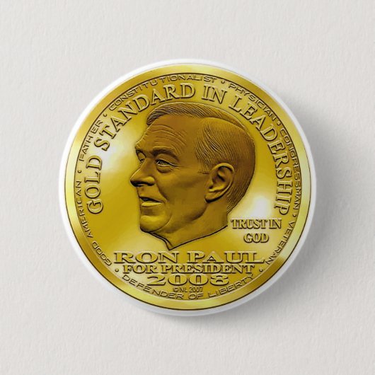 Ron Paul-Knopf Button (Vorderseite)
