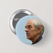 Ron Paul-Knopf Button (Vorne & Hinten)