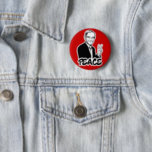 Ron Paul-Knopf Button (Beispiel)