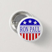 Ron Paul-Knopf Button (Vorne & Hinten)