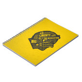 Ron Paul liberalistisches abstraktes Notizblock (Linke Seite)