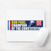 Ron Paul: Meister der Konstitution Mousepad (Mit Mouse)