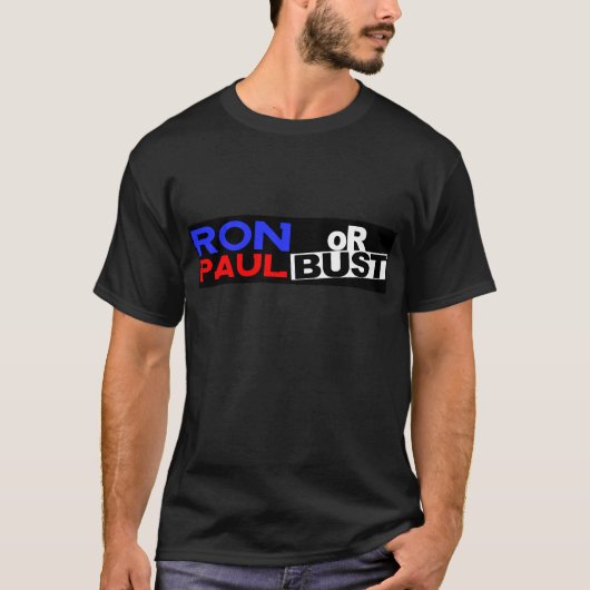 RON PAUL ODER FEHLSCHLAG T-Shirt (Vorderseite)