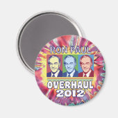 Ron Paul Overhaul 2012 Magnet (Vorderseite/Rückseite)