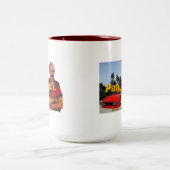 Ron Paul P.I. Episode 9: "Den gefütterten" Kaffee Zweifarbige Tasse (Mittel)