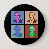 RON PAUL Pop-Kunst Button (Vorderseite)