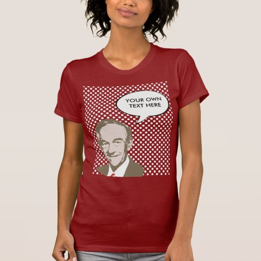 Ron Paul Pop-Kunst T-Shirt (Vorderseite)