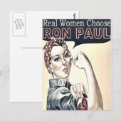 Ron Paul Postcard Postkarte (Vorne/Hinten)