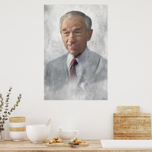 Ron Paul Poster (Küche)