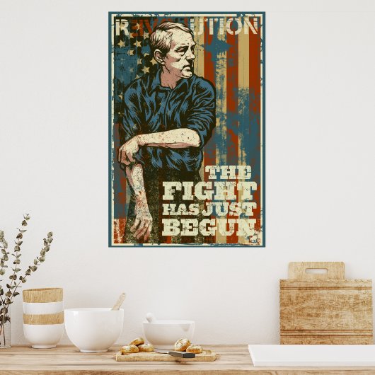 Ron Paul Poster (Küche)